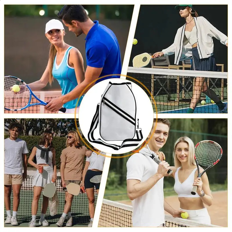 Racket Bag Sling Tennis Racket Bag Tennis Racket Cover For Tennis Racket Badminton Racket Lightweight Shoulder Bag For Men Women 250528