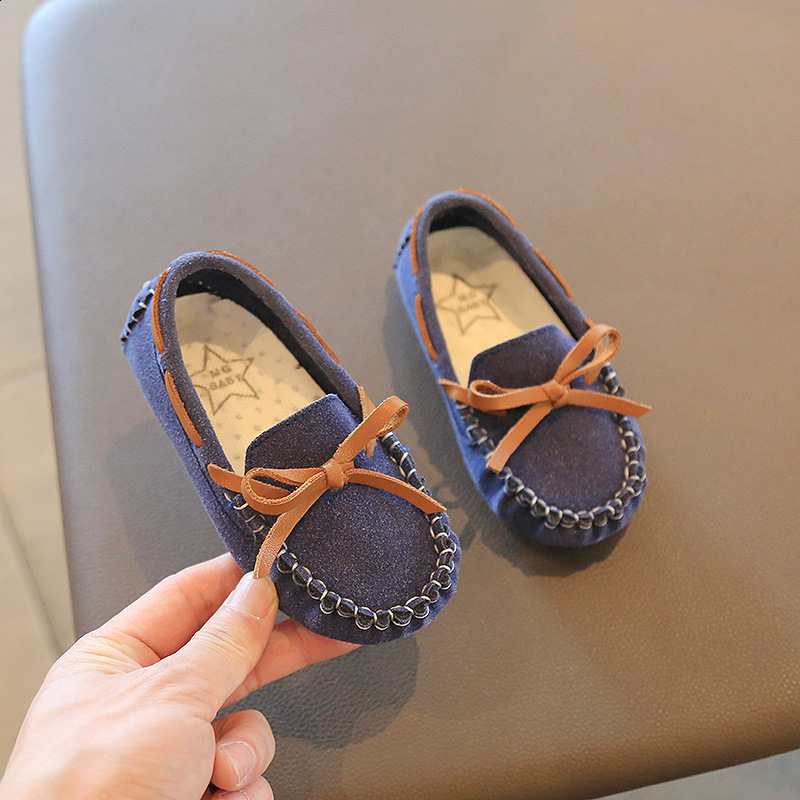 Sneakers Children Boys Kids Loafer Spring Summer Moccasin Girls Casual Toddler Baby Pu Leather Shoes 221205