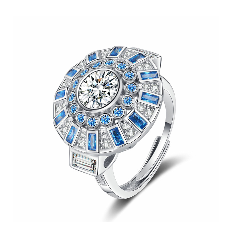 Sophisticated Women's Eternity Ring Made of Durable S925 Metal & Enhanced by Shimmering Cubic Zircons