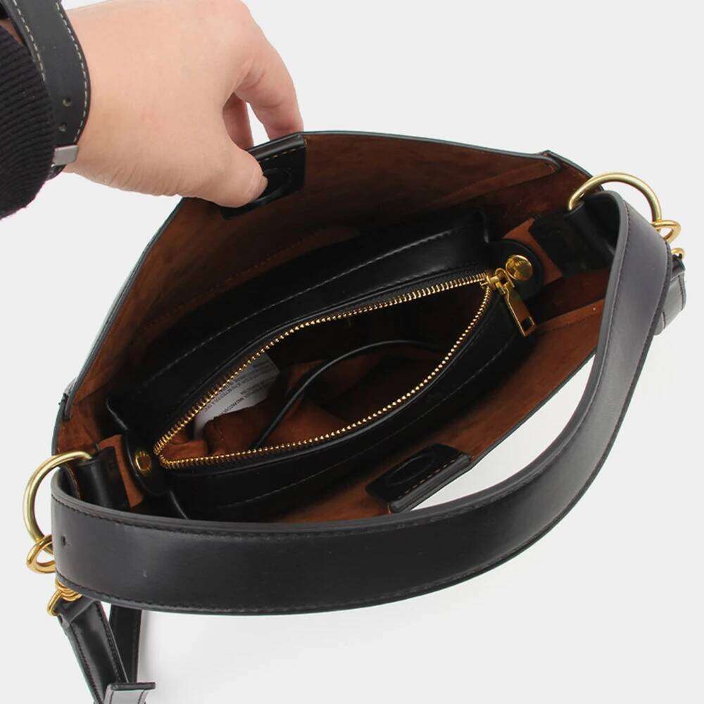 Women's Bags Designer Fashion Designer Bucket Soft PU Purses And Handbags 2 Bags/Set Shoulder Crossbody Bags For Women New Tote Clutch Lady