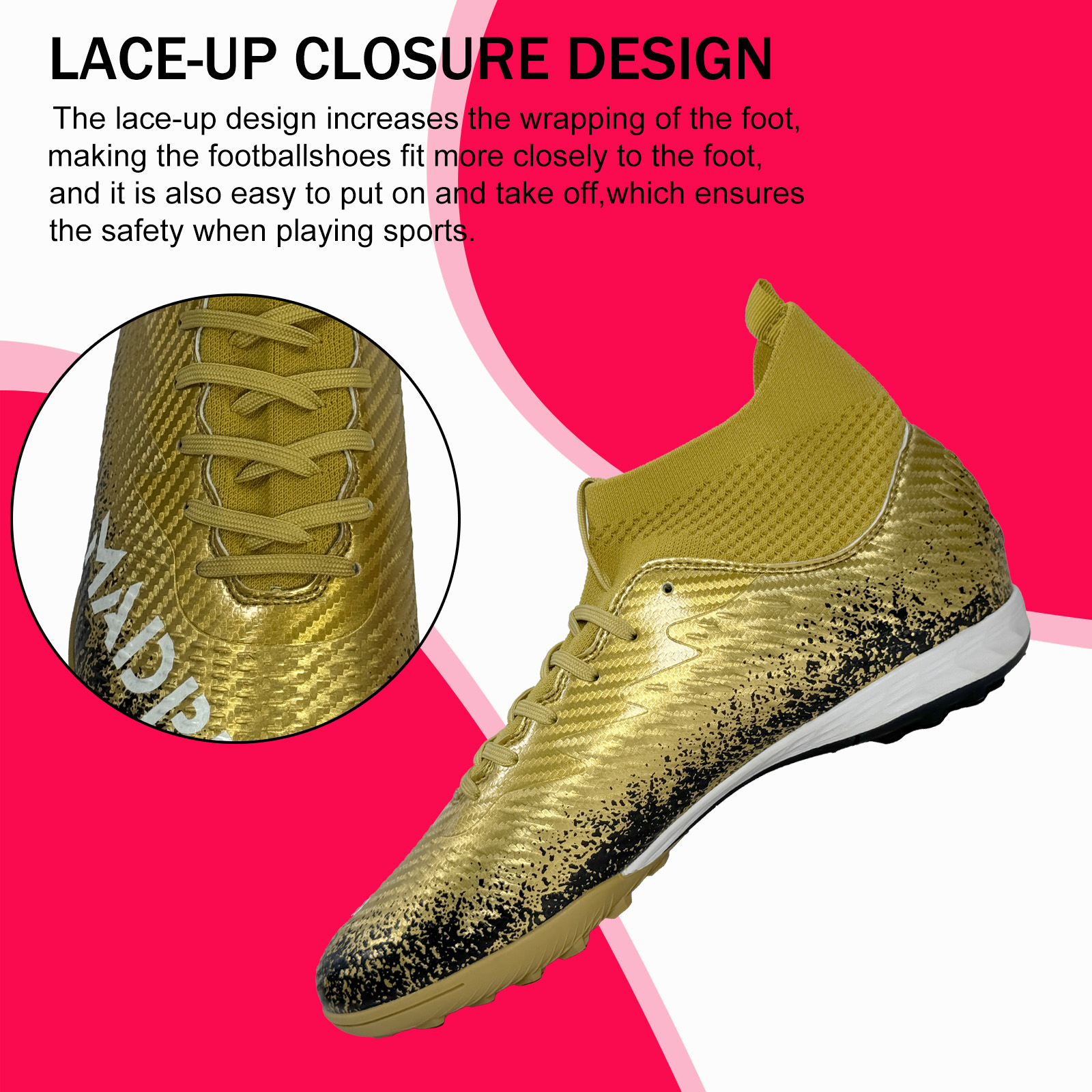 Professional-grade Society Boys' Football Field Boots Durable & Agile Design Ideal for Quick Moves