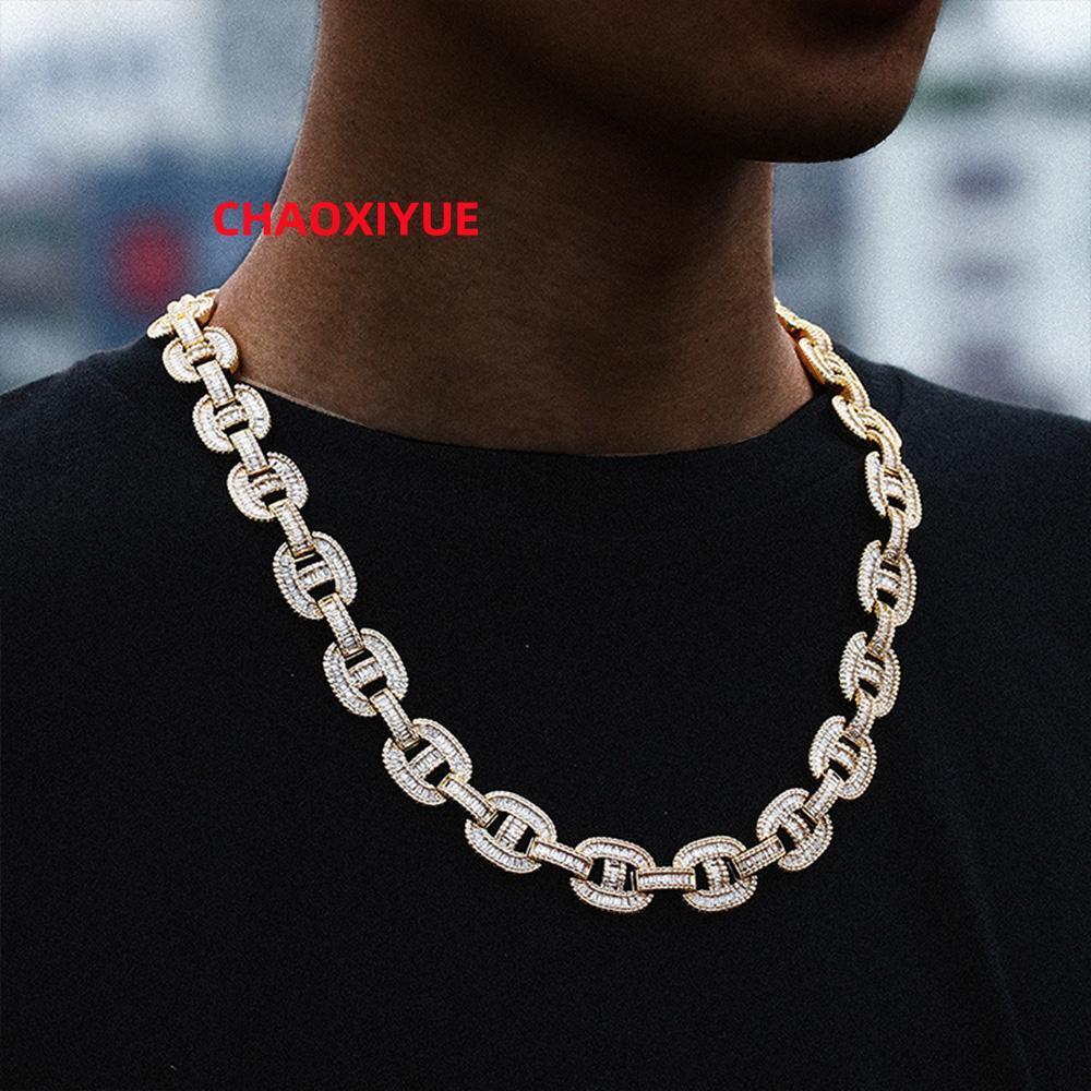 Custom Fine 925 Silver Cuban Chain Link Necklace Hip Hop GRA Moissanite Chains 6-8mm 16-26in VVS Iced Out Moissanite Jewelry