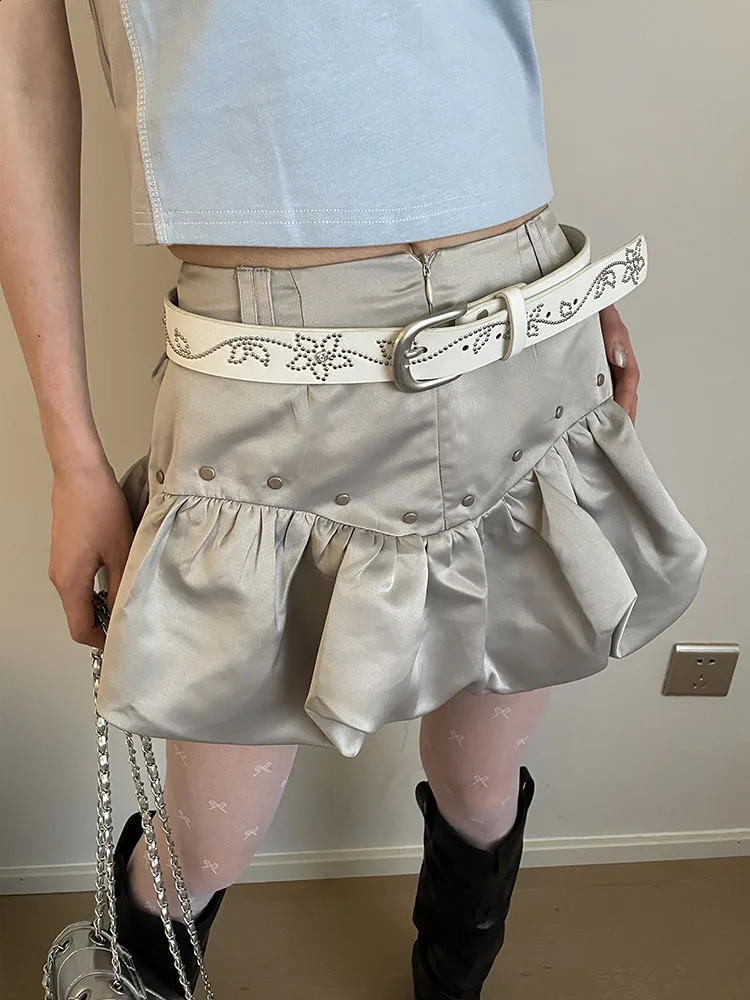 Rivet Y2k Belt For Women Accessory Skirt Versatile Jeans Belt Leather Belt With A Unique High-End Feel To Cinch The 250523