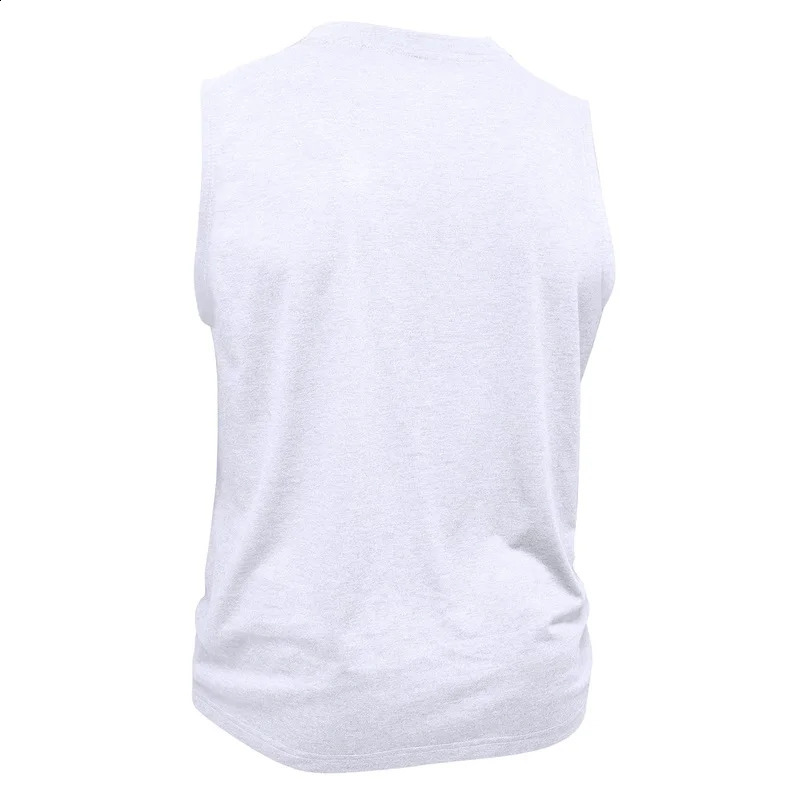 Men s Athletic Tank Top Sleeveless Basketball Shirt QuickDry Breathable Muscle Fitness Sports Vest with Button Detail 250517
