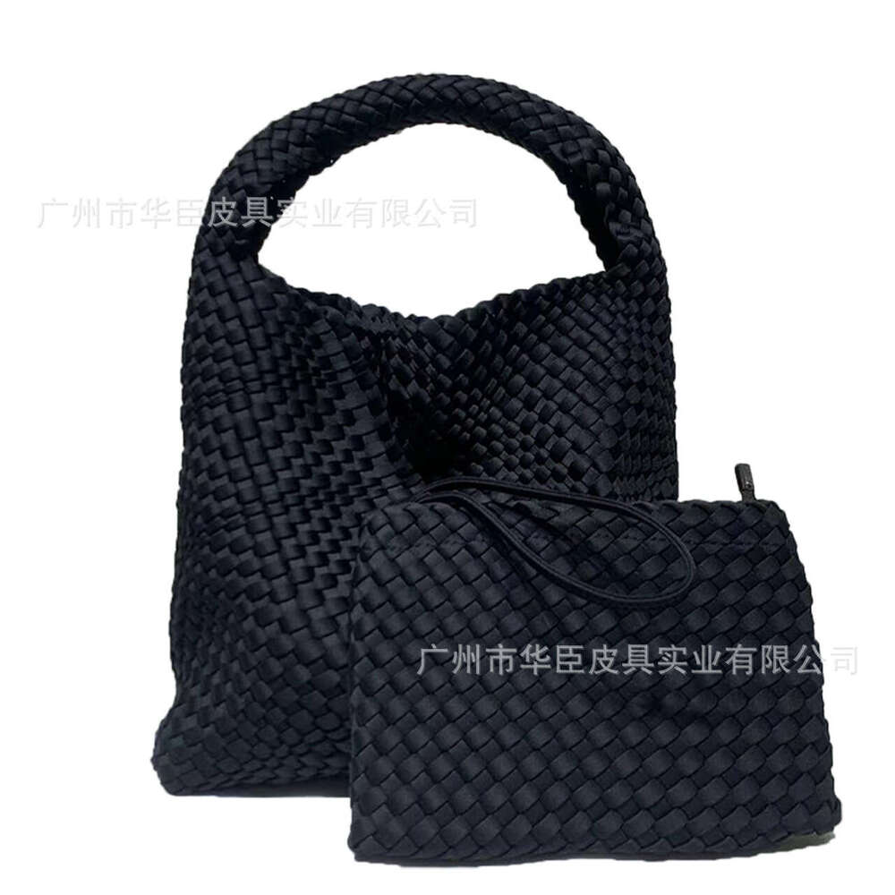 Tote Bag Handwoven Tote Large Capacity Mother Daughter Trendy Soft Handbag Mommy Bag Shoulder Bag Braided Handbag