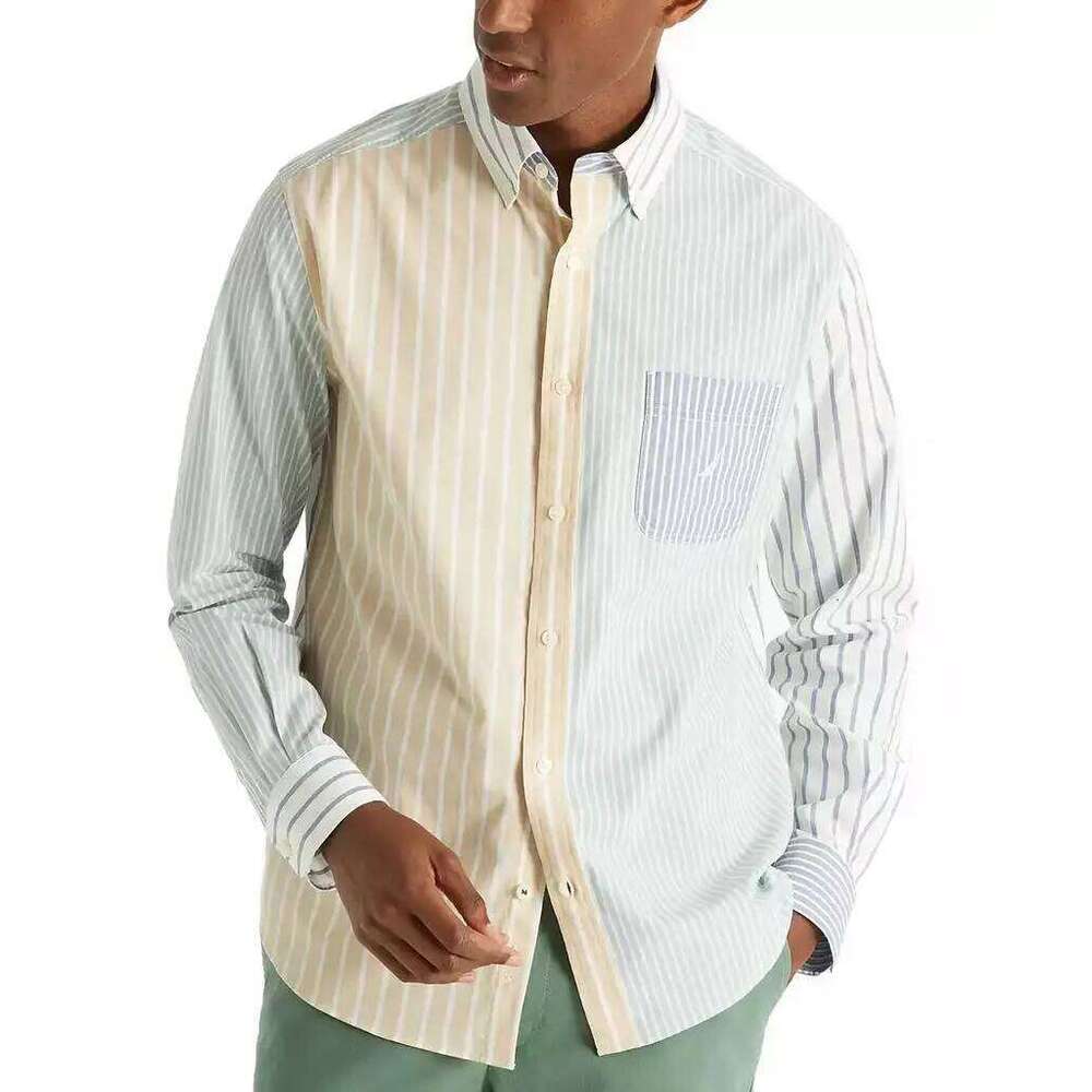 Women's Wear Nautica | Men's Mixed Stripe Button Down Shirt