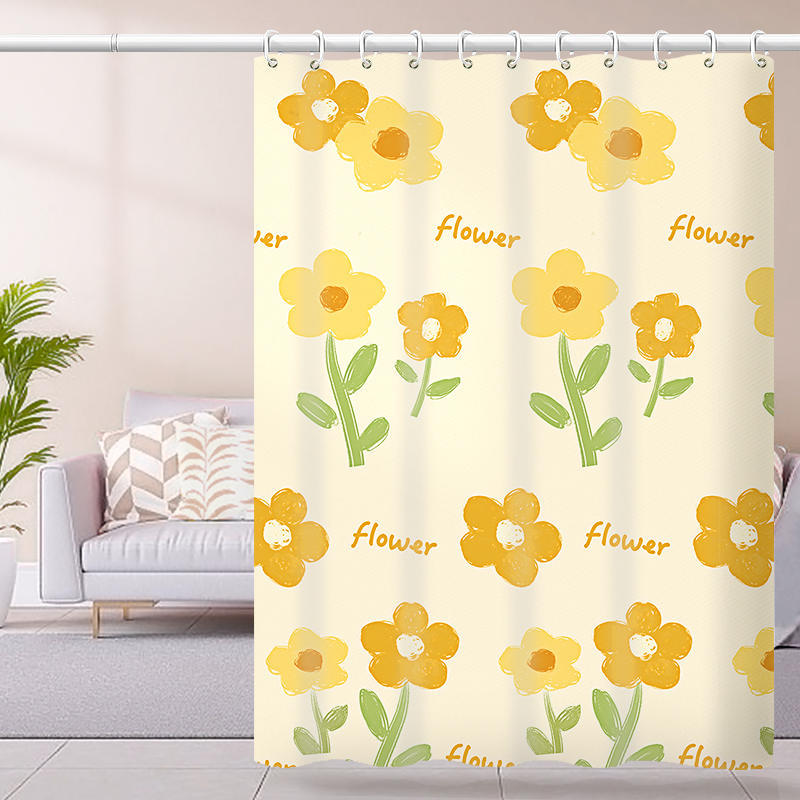 T0487 modern simple partition hanging ring home bedroom door curtain pastoral style kitchen bathroom blocking curtain curtain