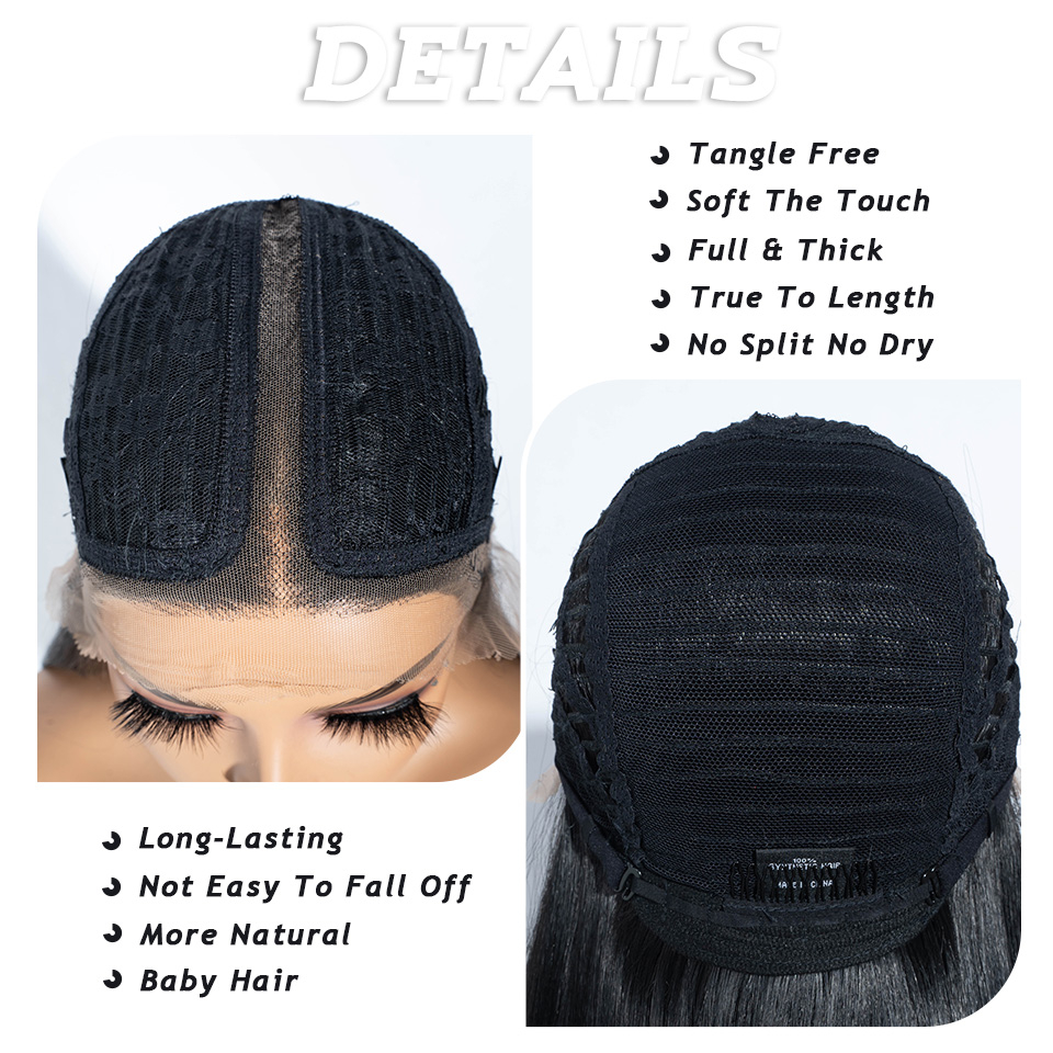 Rebecca Fashion Straight Synthetic Front 13*6*1 For Women 38 Inch Long Ombre Brown Red Blonde Hightlight Lace Frontal Wigs Cosplay Wig