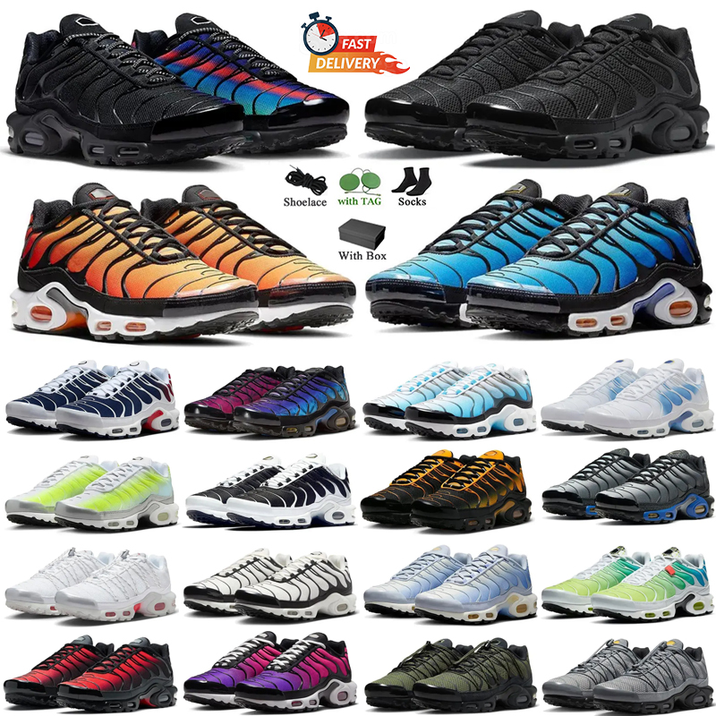 Designer Shoes Running Shoes for Men Women plus Triple Black Unity Berlin Greedy Hyper Blue Trainers Sneakers