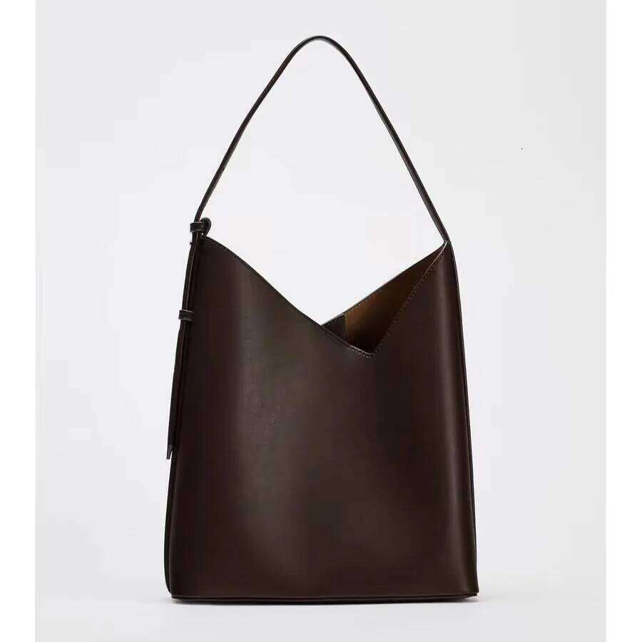 Women's Bags Designer Soft PU Leather Tote Bags For Women Handbag Fashion High Quality Shoulder Commuting Shopper Purses Female Bucket Bag