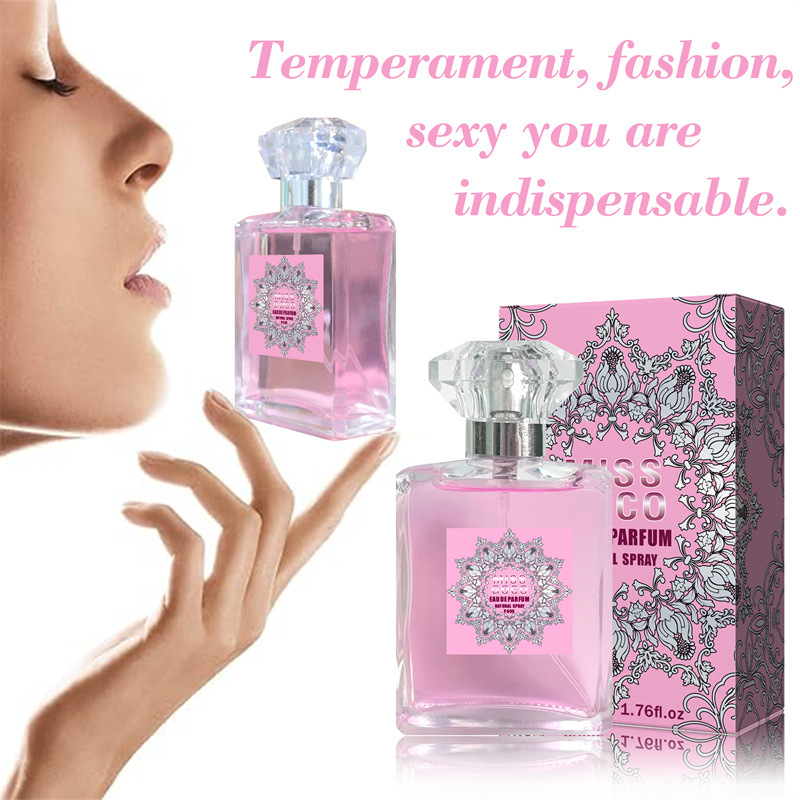 TONFLY Rose Floral Fragrance For Women's Fresh And Feminine Perfume 50ml