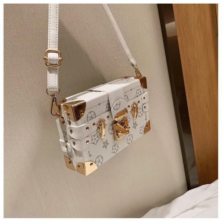 Designer Bag Shoulder Bag Crossbody Box Bag Luxury Bag 2025 Designer New Vintage Printed Women's Crossbody High Quality Shoulder Bag Small Square