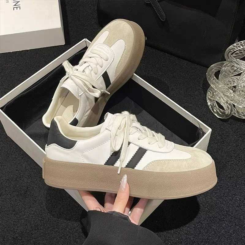 New Design Fashion Casual Shoes Outdoor Lace Up Sneakers for Women Female Comfortable Versatile Sport Shoes Vulcanized Shoes XJ250529
