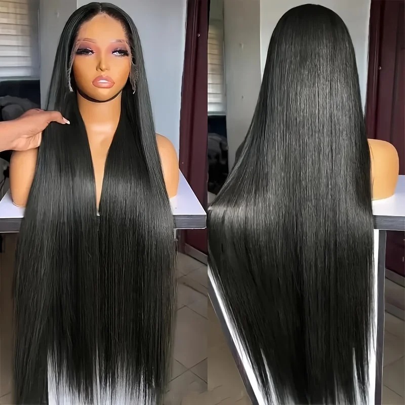 200 Density 30 34Inch Straight Lace Frontal Wig 13x6 HD Wigs Human Hair 13x4 Bone Straight Human Hair Wigs For Women Synthetic