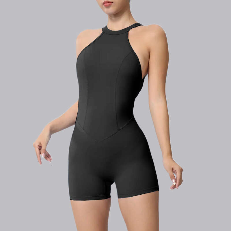 High Quality Sports Yoga Clothes, New Tight Fitting Sports Jumpsuit, Running And Fitness One-piece Pants, Backless Swimming Yoga Clothes, Free Shippin
