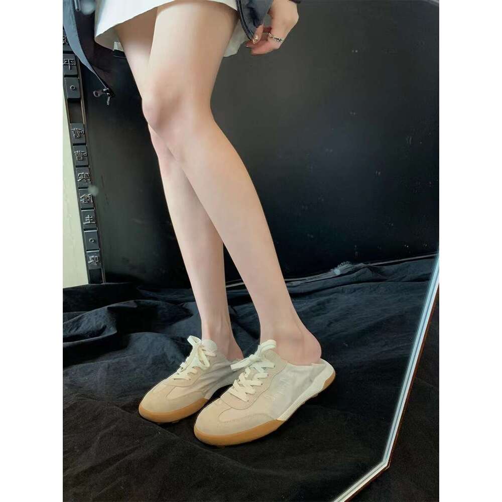Grape Mom Same Style 2023 Autumn New Casual Versatile Sports Sneakers Breathable Lightweight German Training Shoes for Women