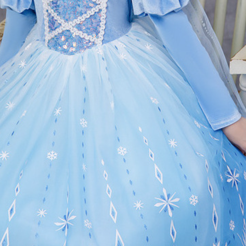 DISNEY girls designer clothes infant designer clothes Elsa princess dress Little girl's holiday dress princess outfit comfortable clothing with n