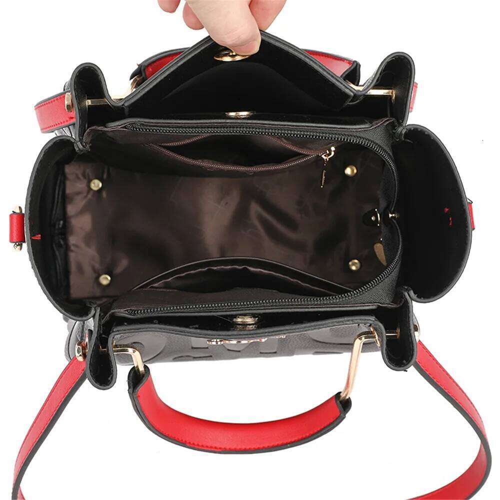 2023 Spring New Letter Pattern Designer Women's Handbag Quality Leather Women Shoulder Design Ladies Messenger Bags