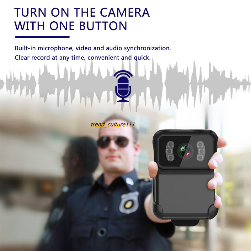 1080P HD Portable Body Action Camera WiFi DV Camcorder Loop Recording Support TF Card Night Vision Cam MP4 Video