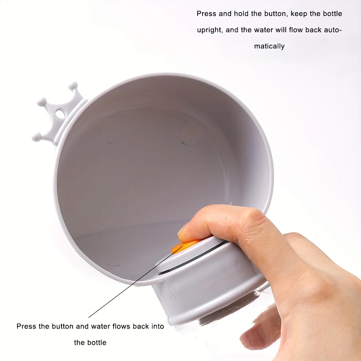 free shipping 1pc-Dog Outing Outdoor lti-functional Companion Cup Feeder Portable Pet Water Dispenser Supplies 250528
