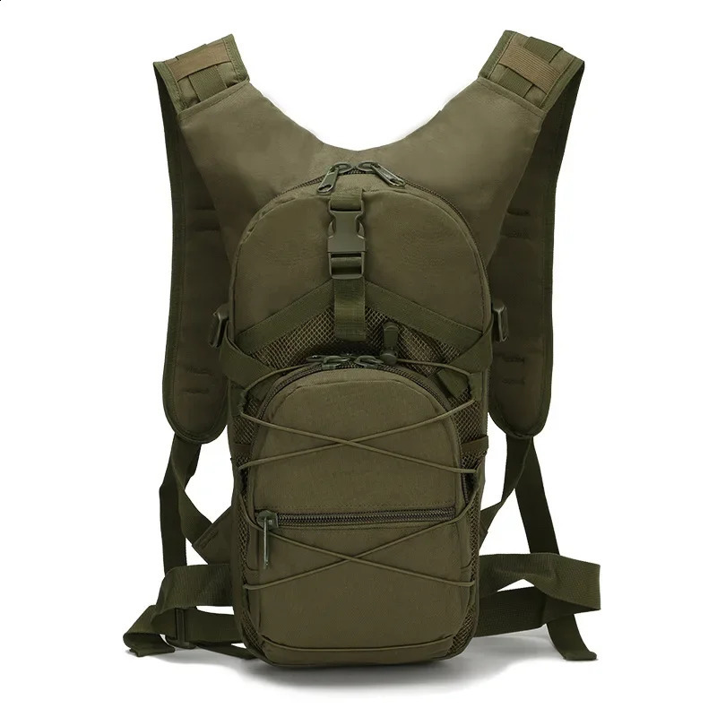 15L Molle Tactical Backpack Bicycle Backpacks Outdoor Sports Cycling Hydration Climbing Hiking Camping Hiking Fishing Bike Bag 250522