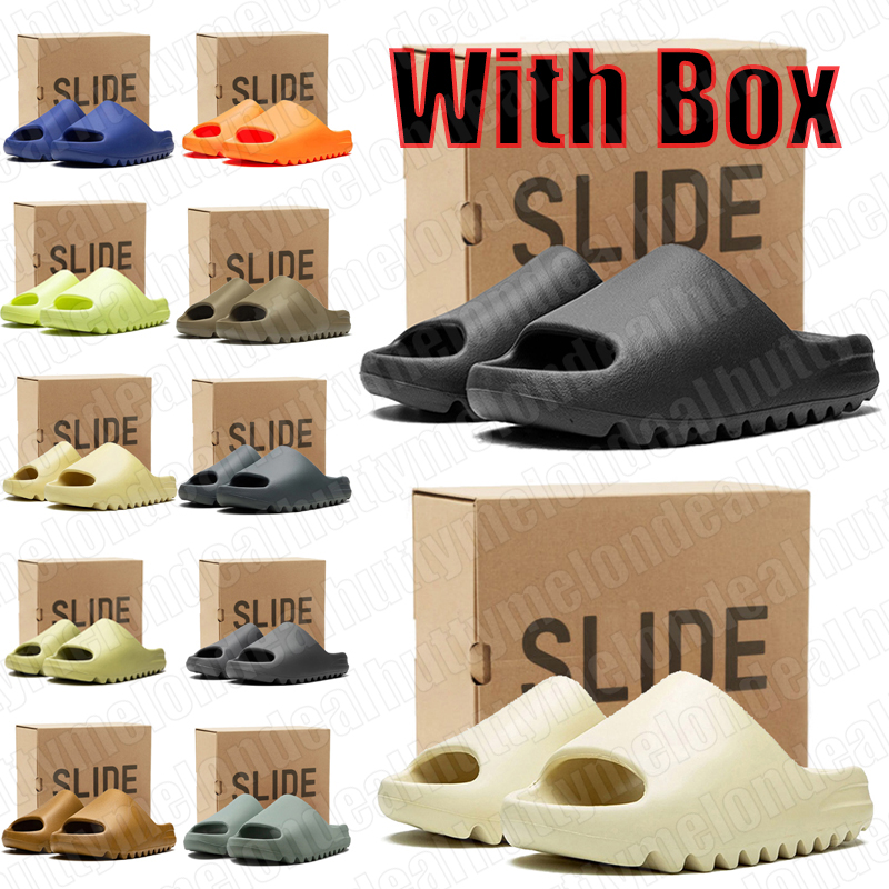 free shipping with box designer slippers sandals for men women outdoor beach slipper slide trainers flip flops