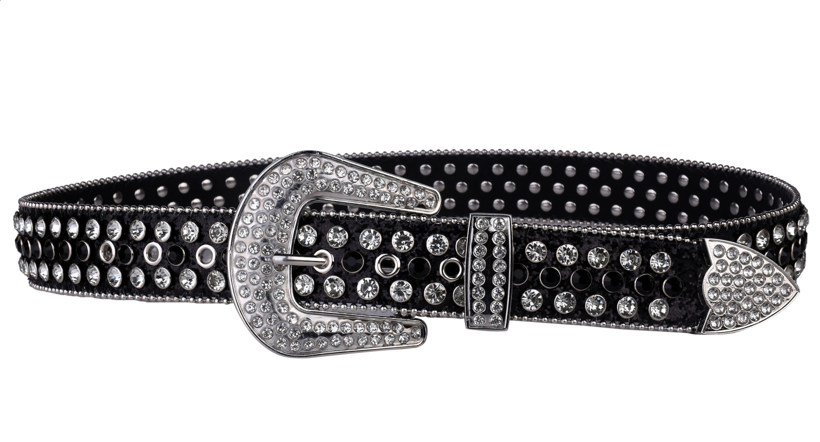 Studded Rhinestone Belts Women Fashion Belt Shiny Pu Leather Belt Wedding Party Belt Couple Valentines Gifts For Girlfriends 250521