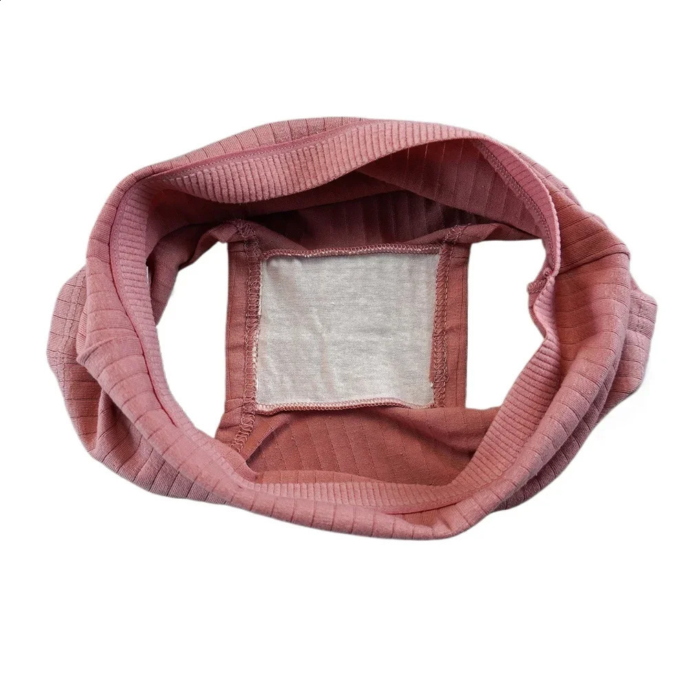 2PCS Stripes Cotton Breathbale Women Boxers Plus Size Ladies Safety Panties Elastic Mid Waist Seamless Shorts Anti 250526