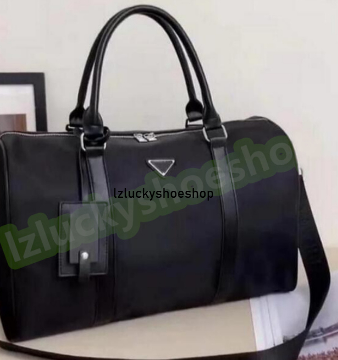 Nylon Black Travel Bags Handbags Large Capacity Holdall Carry on Luggages Top Quality Duffel Bags Luxury Men Luggage Commerce Tote Bag