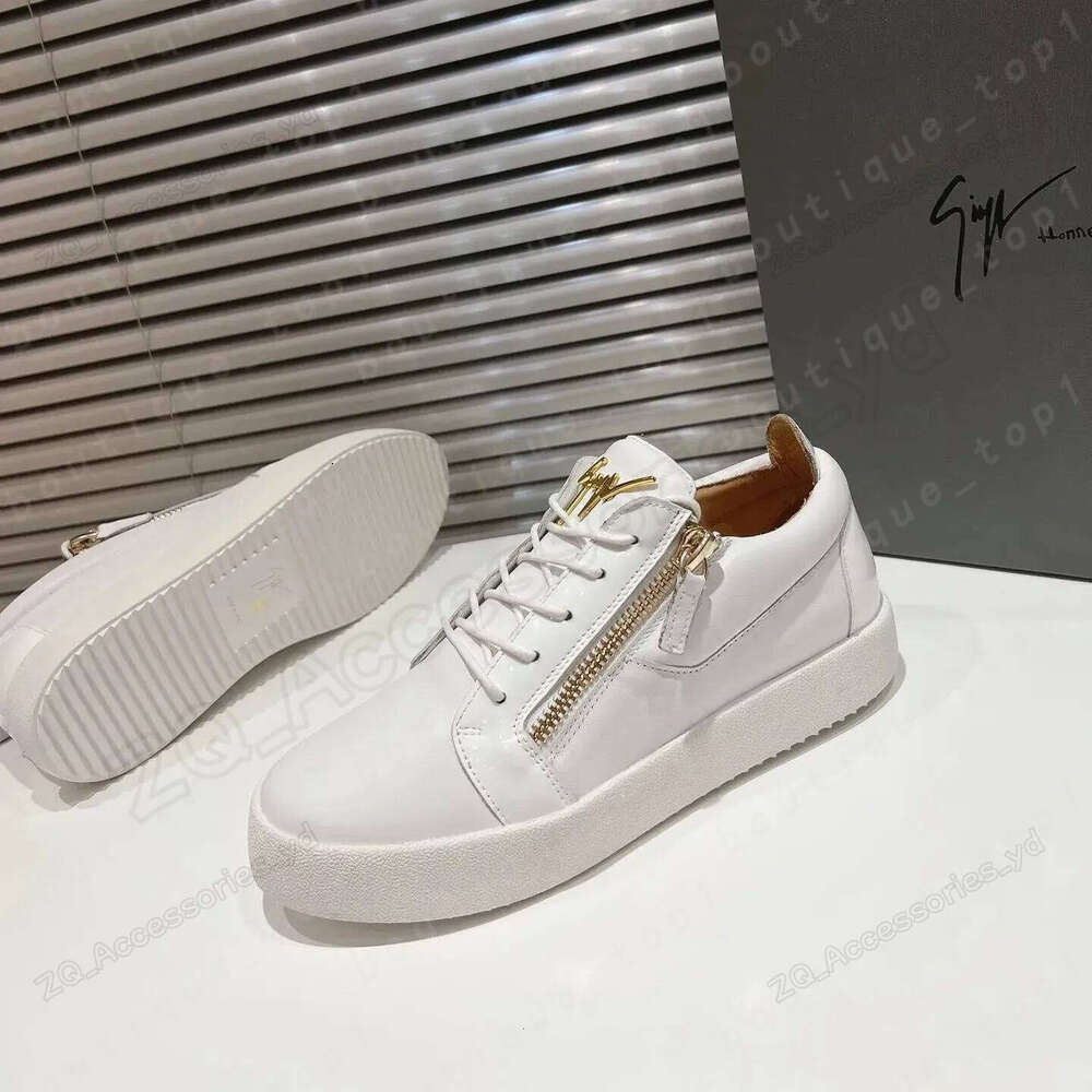 Giuseppe Zenotti Zanottiism Zanotiism Giussepe Sneakers Shoes Mirror Quality Mens Womens Designer Shoe Frankie Leather High Top Sneaker Man Woman Rhine d18