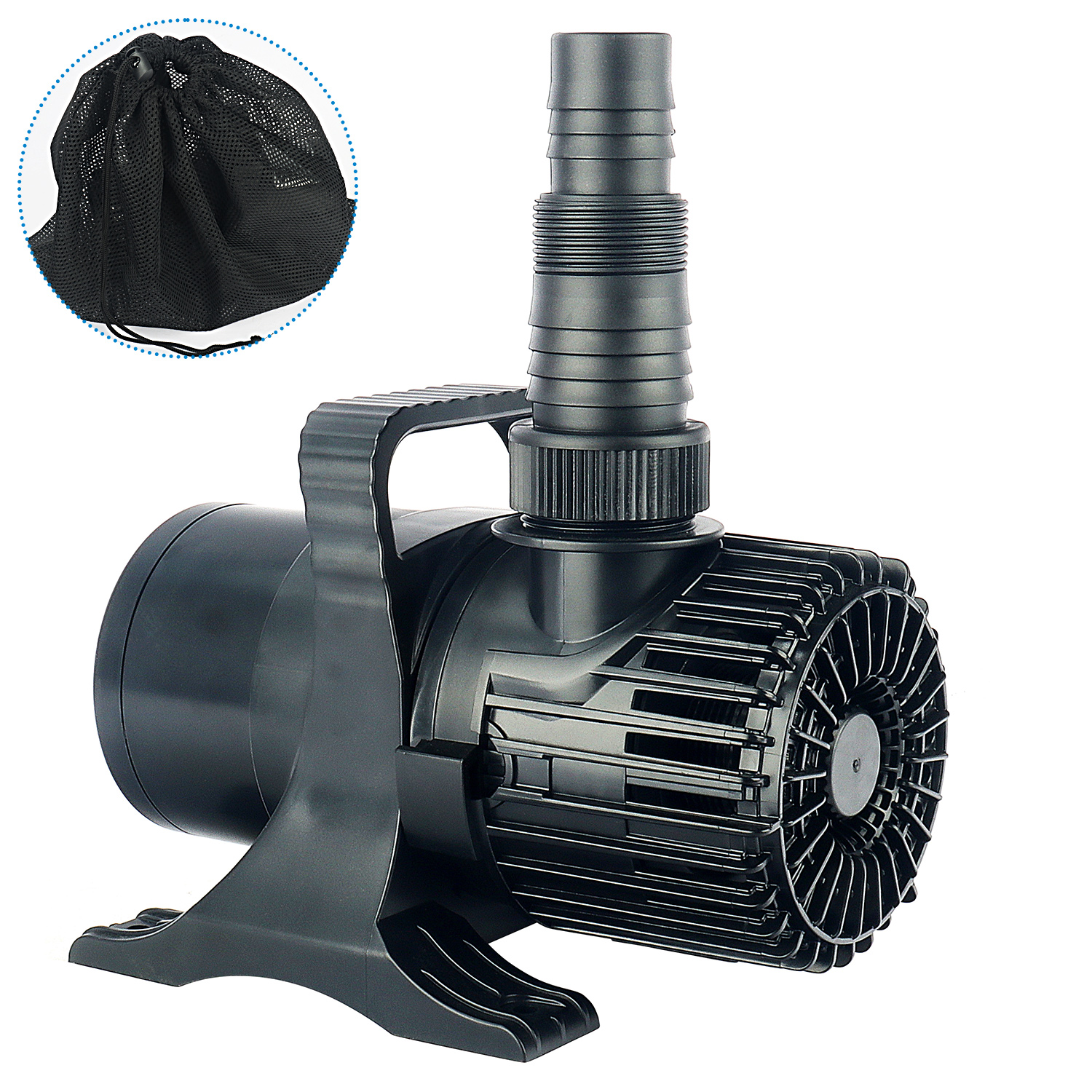Submersible Outdoor Garden Pump with 3900 GPH Flow Rate for Ponds - Quiet Operation, Durable Design