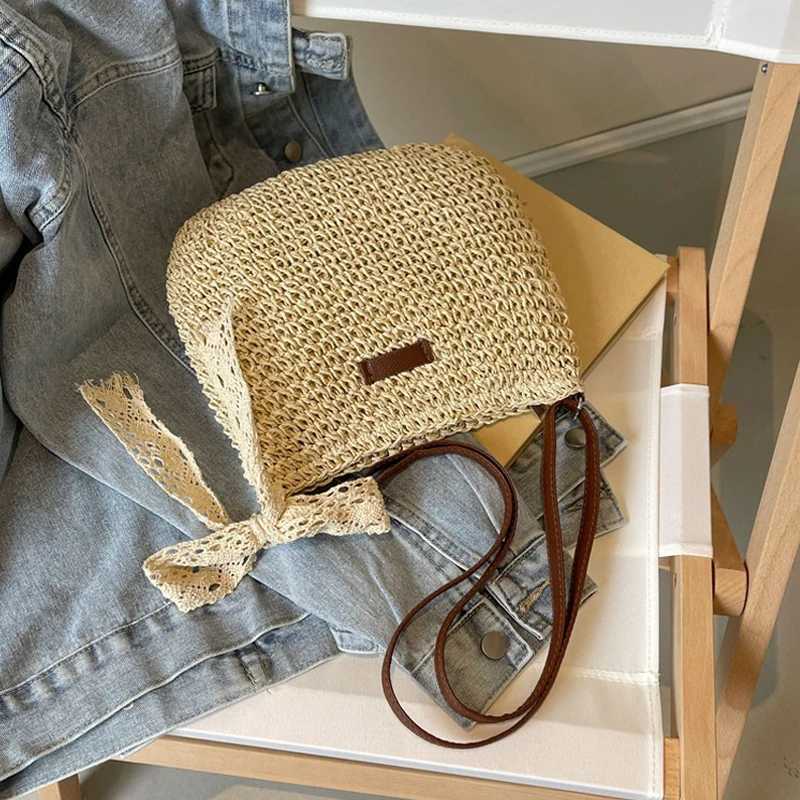 Ladies Fashion Summer Straw Crossbody Bag Women Beach Holiday Shopping Woven Shoulder Purses XJ2520528