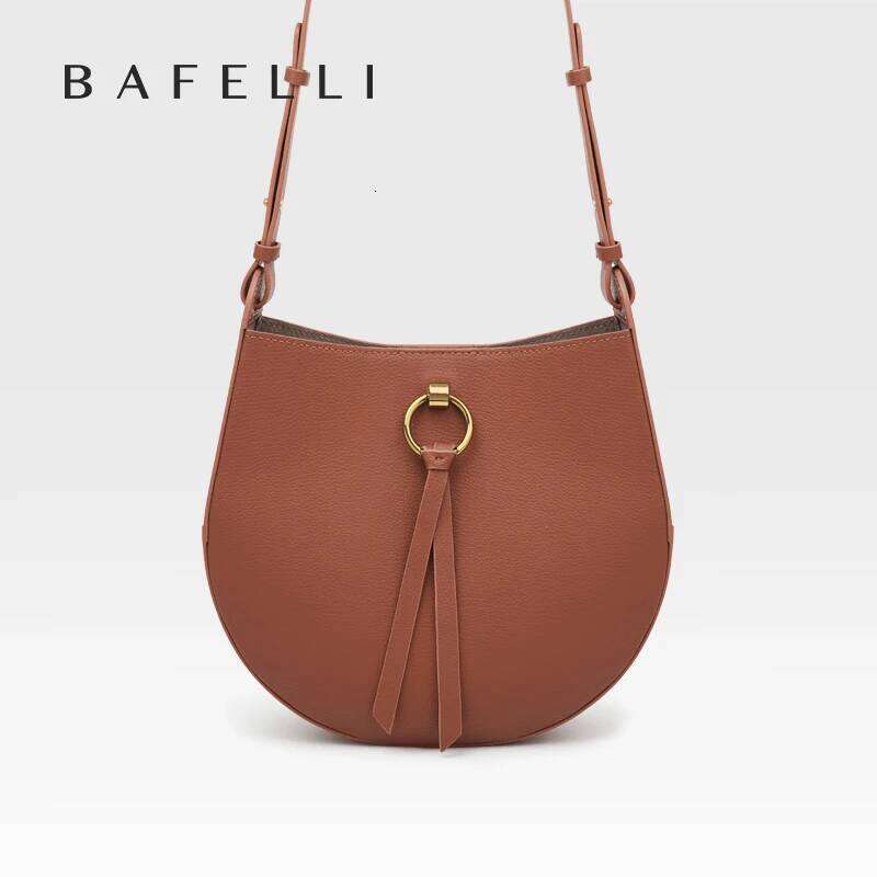 CLASSIC 2025 Women's BAG BAFELLI BRAND BACKPACK STYLISH FEMALE SHOULDER CROSSBODY SADDLE VINTAGE STYLE LEATHER PURSE RETRO