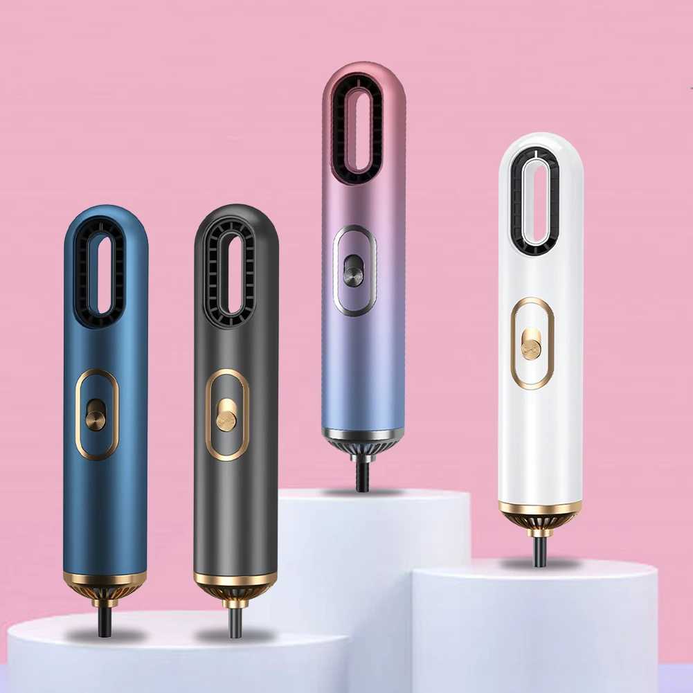 Mini Hair Dryer Anion Blow Dryer Multifunction Strong Wind Hair Blower 3 Gear Auto Off Personal Care AppliancesXJ250528