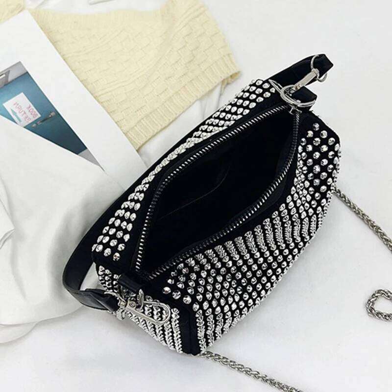 Spring And Summer Small Bags 2024 New Trend Color Dia Pillow Chain Shoulder Personalized Crossbody Bag