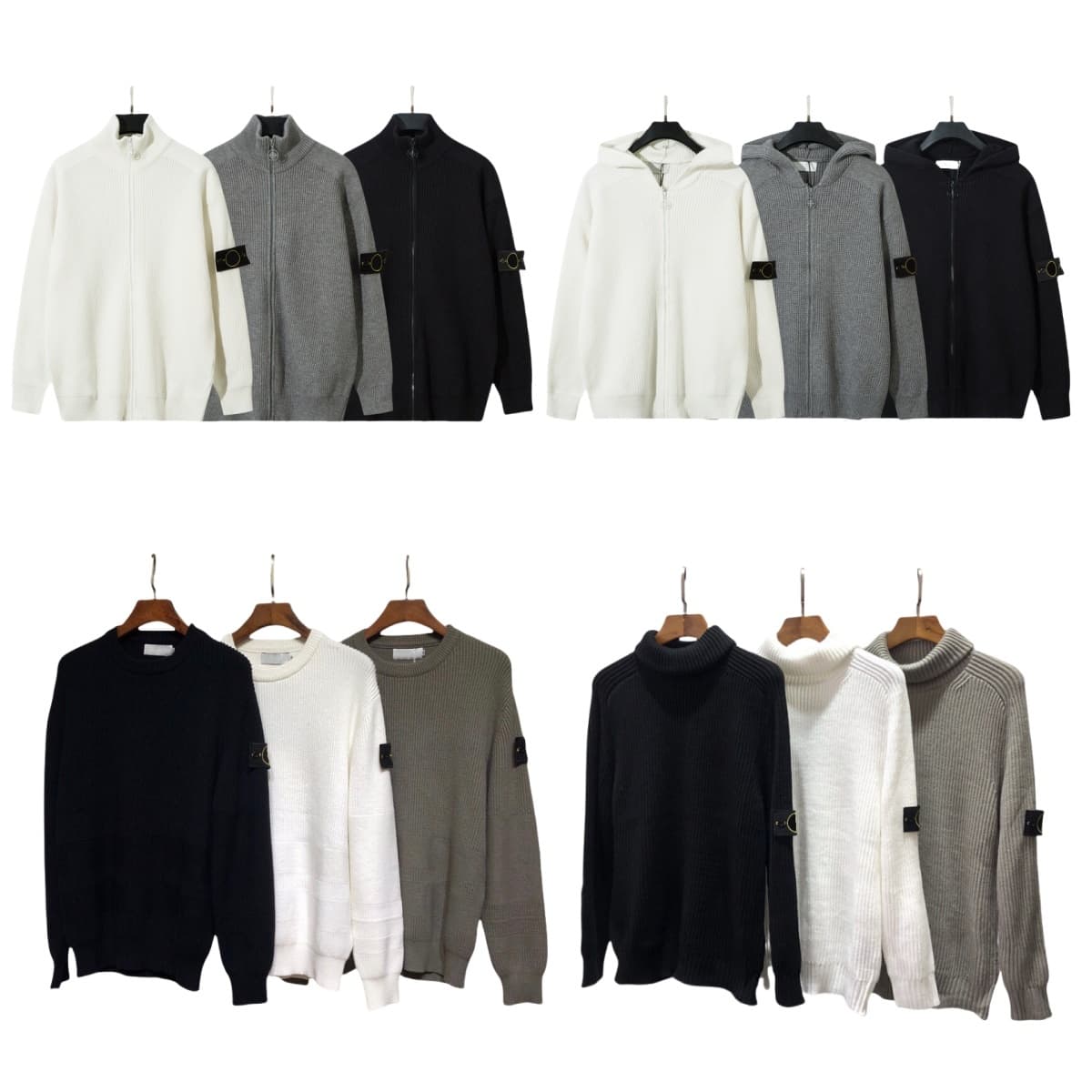 Designer Mens jumper badge stones sweatshirt hoodie men cargo pants pull Pullover tracksuit Autumn Hoodies Womens Long Sleeve Sweater islanda compass tops