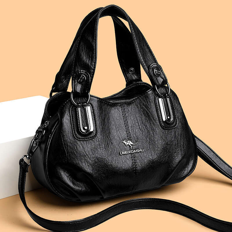 Large Capacity Shell Handbag Spring Summer New Style Middle-Aged Mom Multi-Compartment Single Shoulder Crossbody Bag B5