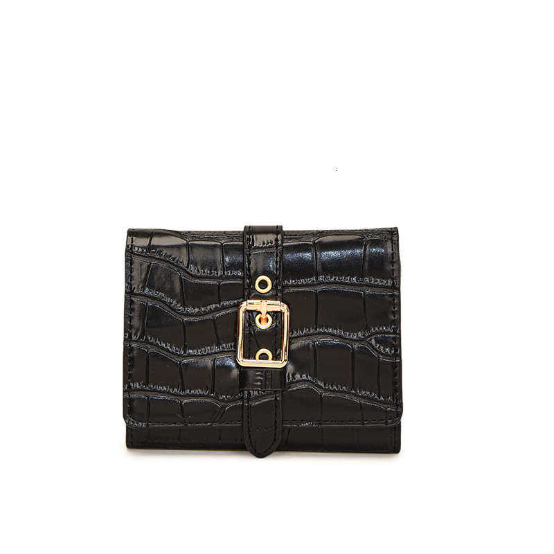 New Designer Wallet Women Everyday Use Storage Minimalist Vintage Free delivery Genuine Leather Mini Coin Purse Zipper Multiple Card Slots Brown ID Wi