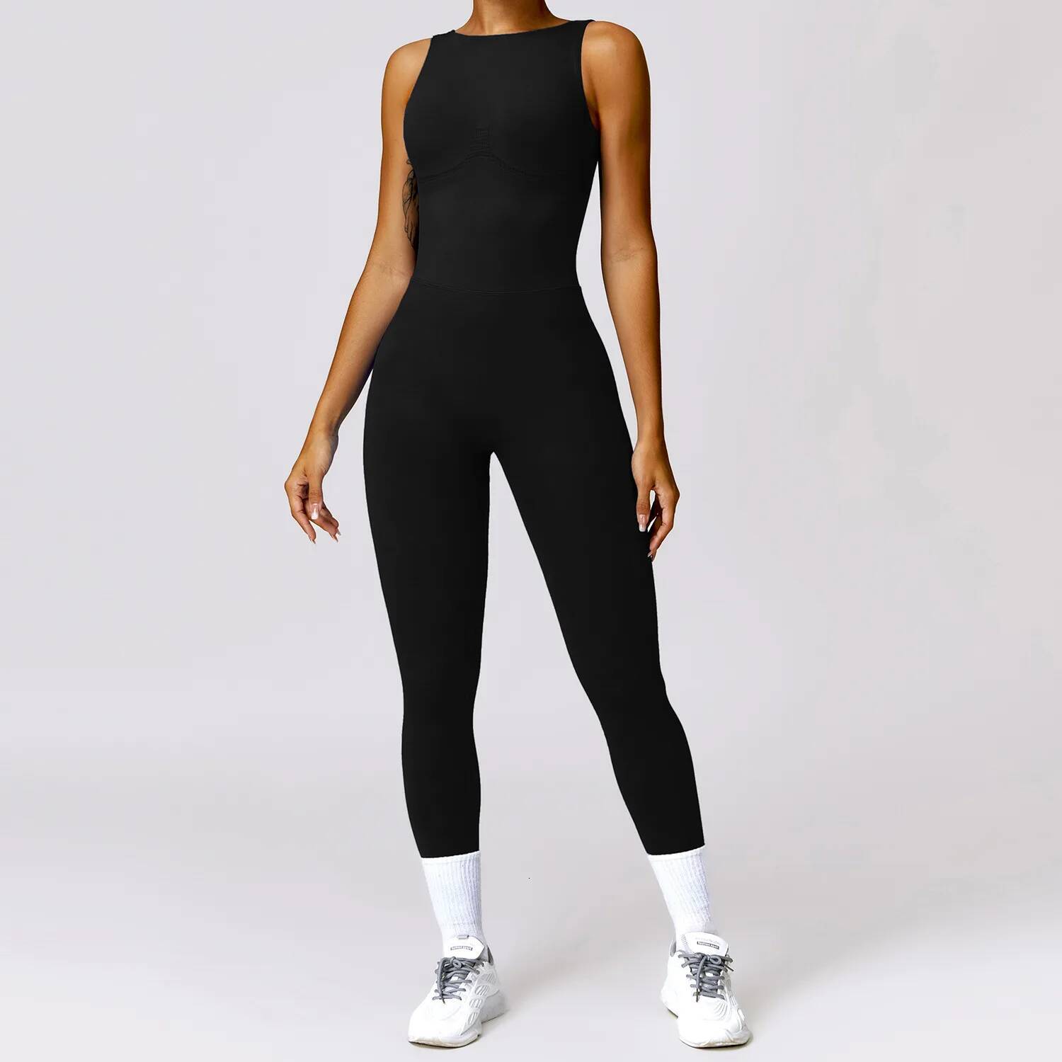 Gym Clothing Backless Set Short Fiess Bodysuit Siamese Workout Tracksuit Push Up Sportswear Women Jumpsuit One-piece Yoga Suit