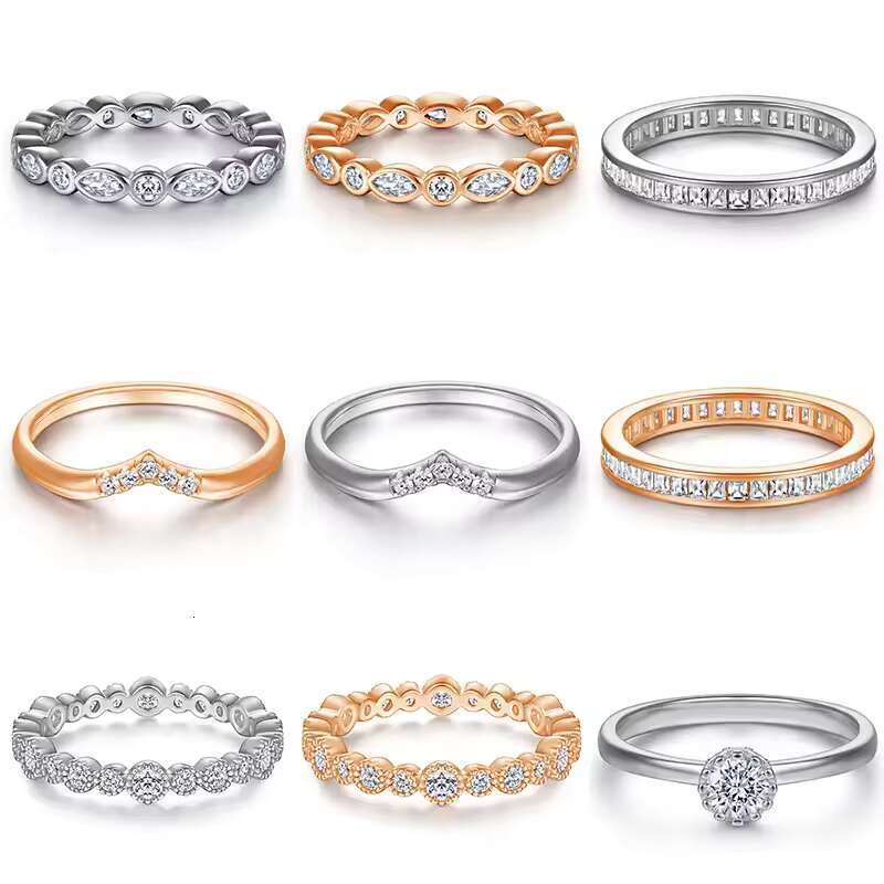 Mens Womens Vintage Engagement Ring with Natural Stone 925 Silver Eternity Rings for Wedding Party Gift
