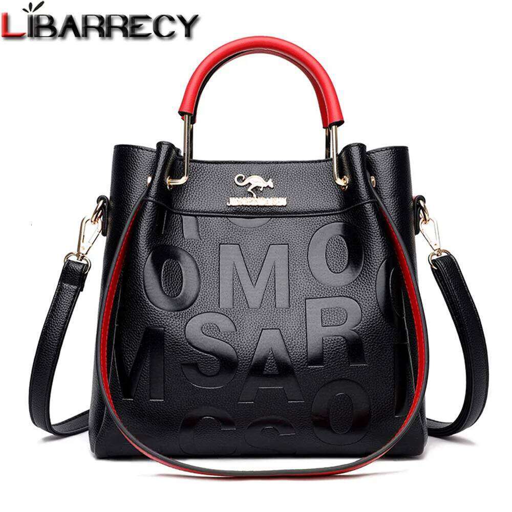 2023 Spring New Letter Pattern Designer Women's Handbag Quality Leather Women Shoulder Design Ladies Messenger Bags
