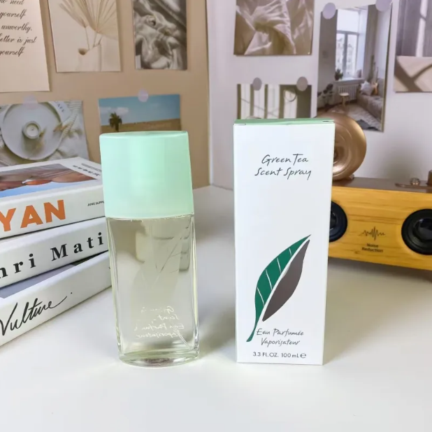 Neutral Perfume Girls Femme Green Tea 100ml EDP Fragrance incense spray Long Lasting Fragrance Charming Smell