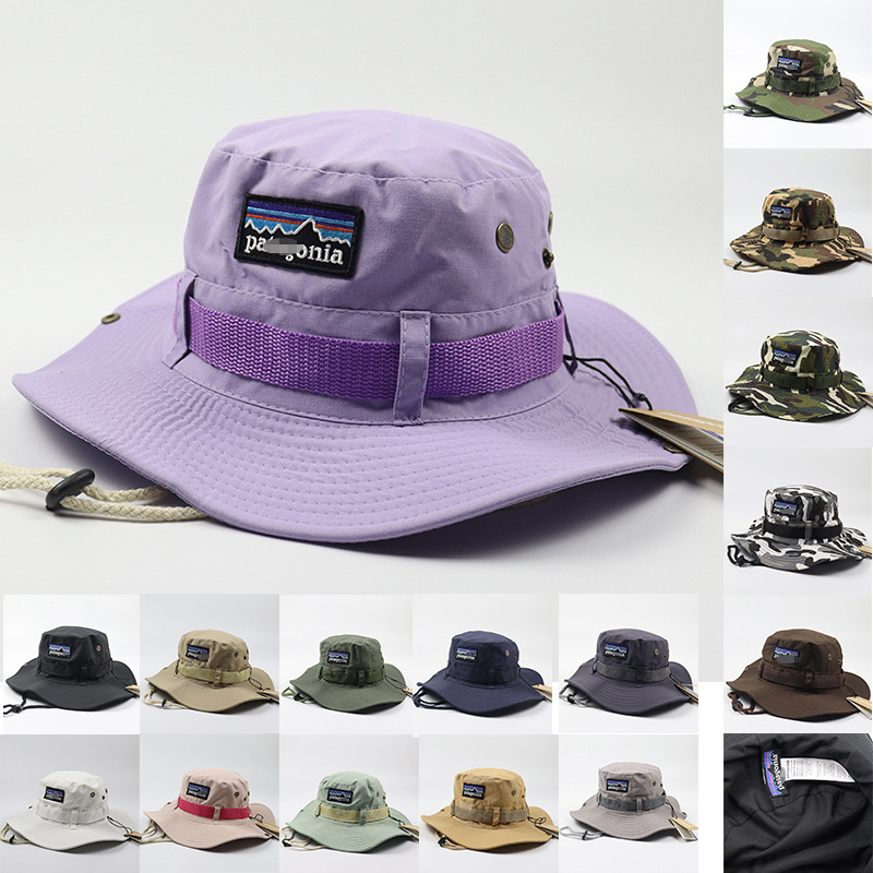 Summer Outdoor Fishing and Hiking Sun Protection Bucket Hat in Candy Colors, Perfect for Fishermen and Adventurers!