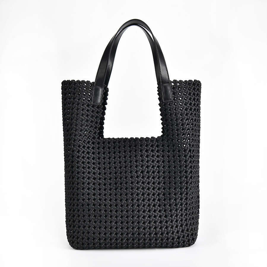Tote Bag New Handwoven Shoulder Large Capacity Women S Tote Fashion Mother Daughter Bag Internet Celebrity Hot Sale Shoulder Bag Braided Handbag
