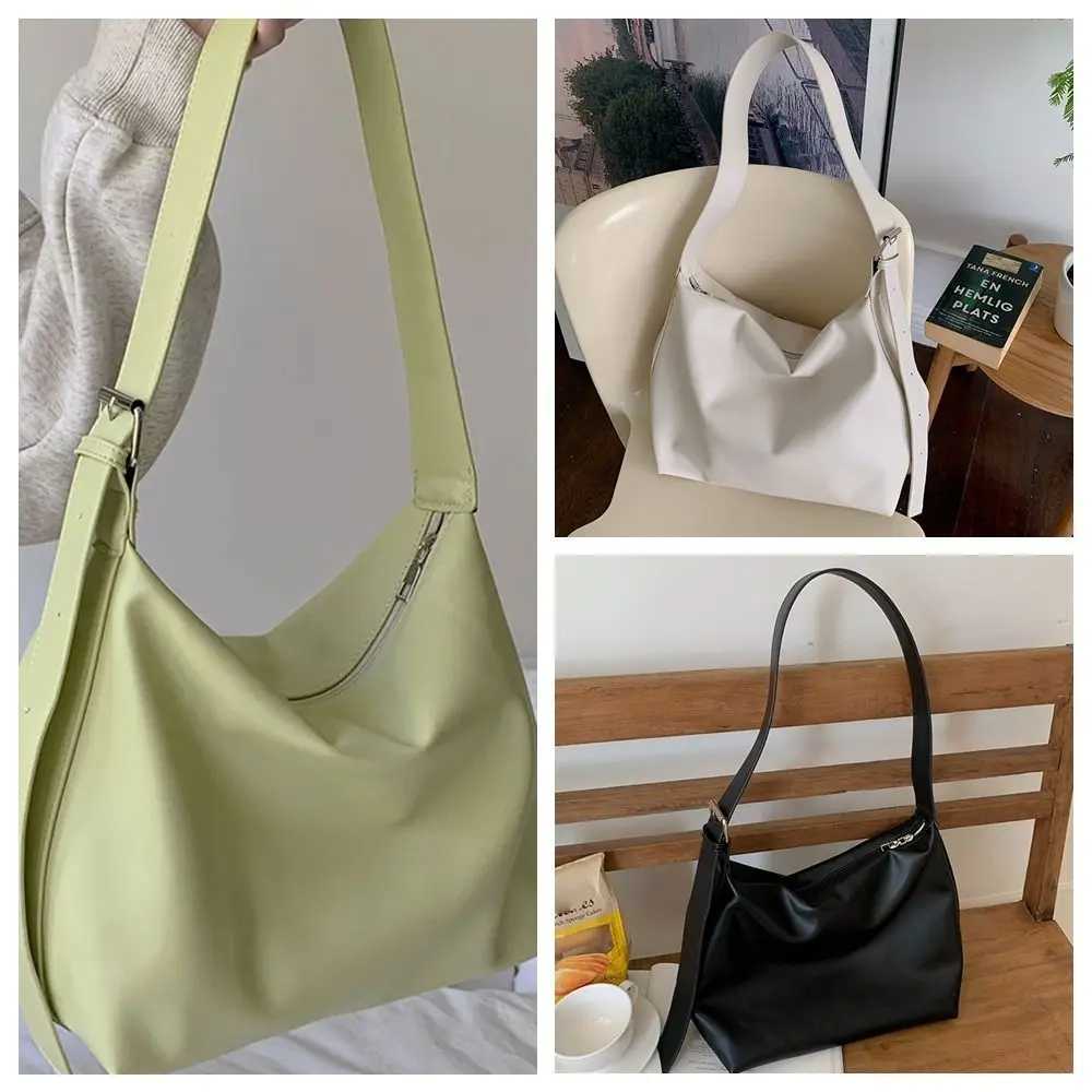 Casual Square Boston Crossbody Bag Y2k Hobo Leather Shoulder Bag Zipper Large Capacity Women Handbag LadiesXJ2520528