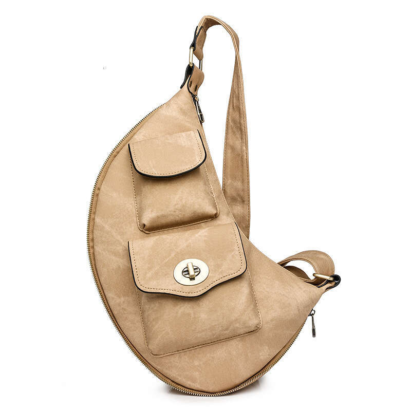 Backpack Large Capacity PU New Women's Waist Chest Bag B5