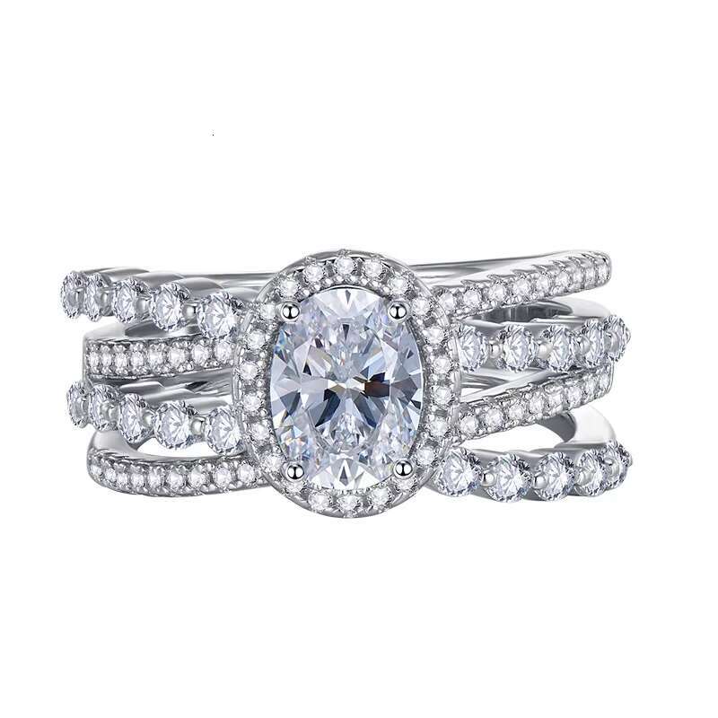 Fashion Female Rings Gorgeous Wedding Band Accessories Anniversary Party Trendy Jewelry for Women