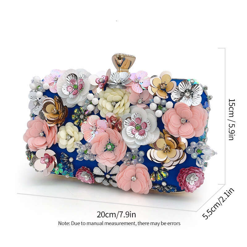 2025 New Handbag For Women Elegant Temperament Evening Party Flower Dress Bridesmaid Bag