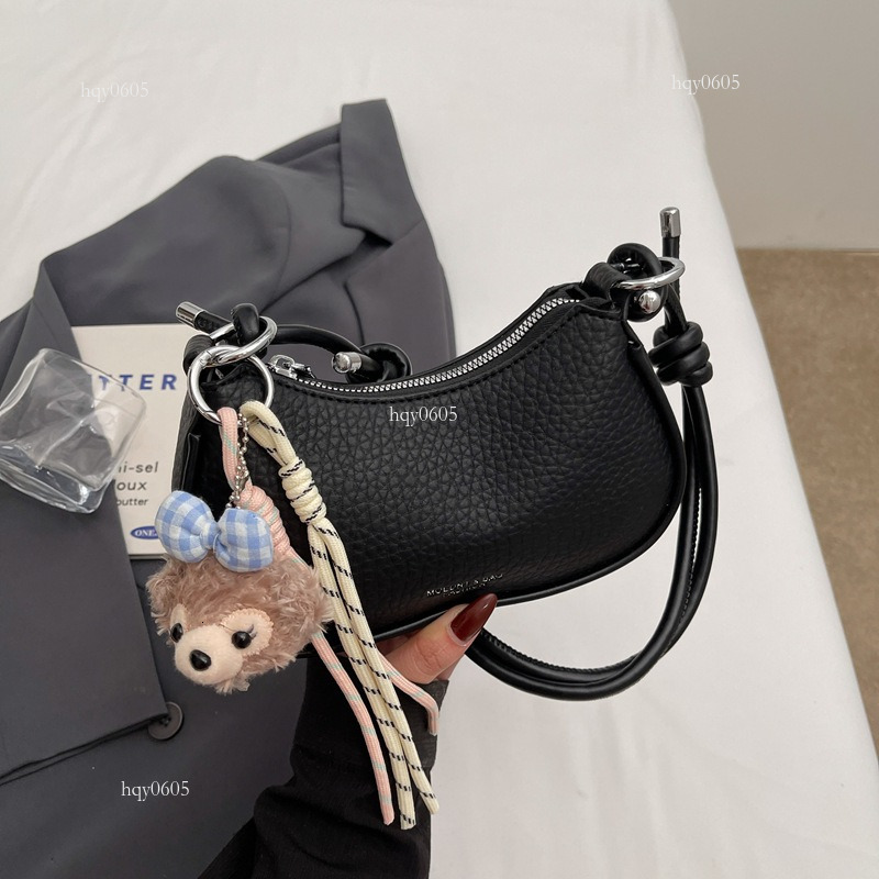 Top quality Brand High Quality New Style Free Delivery Designer Bag for Women 2025 Summer Versatile Light Luxury Underarm High-end French Niche Design