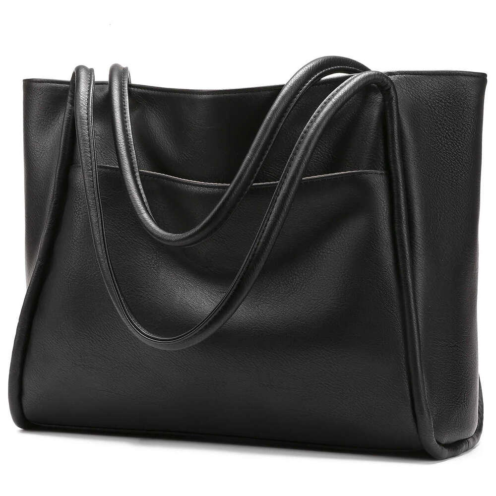 2025 New PU Leather Women's Tote Summer Handbag Large Capacity Shoulder Bag for Work Commute